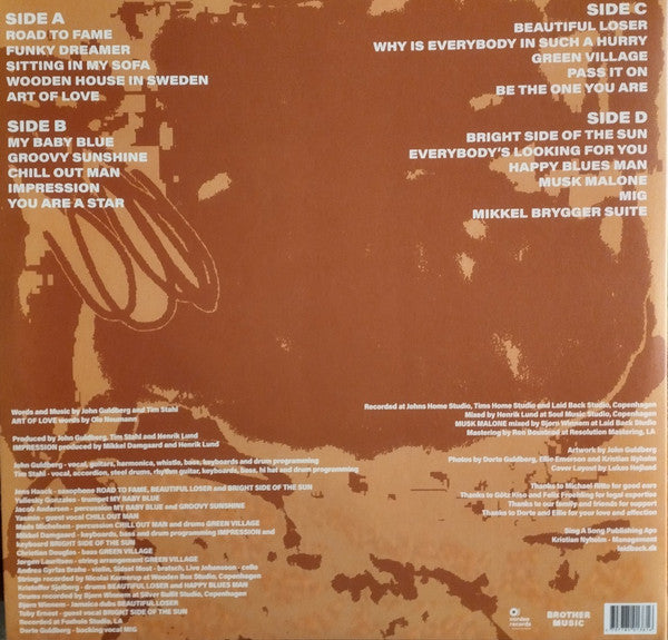 Laid Back – Road To Fame (2xLP, Gatefold, Brother Music, 2023) Back Cover
