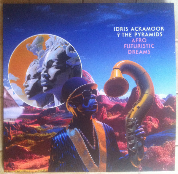 Idris Ackamoor The Pyramids – Afro Futuristic Dreams (2xLP, Strut, 2023) Front Cover