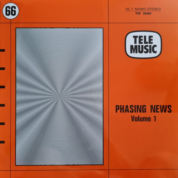 Michel Gonet – Phasing News (Volume 1) (LP, Tele Music, 2023) Front Cover