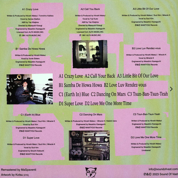 Hiroshi MatSui : A Love From Tokyo 1991-2003 (2x12", Album, Comp, Pic)