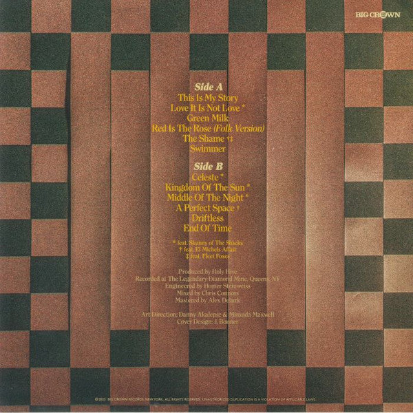 Holy Hive – Big Crown Vaults Vol. 3 (LP, Big Crown Records, 2023) Back Cover