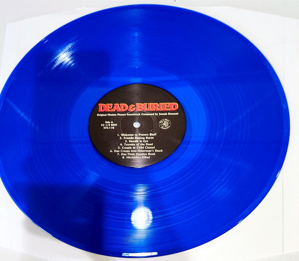 Joe Renzetti – Dead & Buried-Original Motion Picture Soundtrack (LP, Transparent Blue, Ship To Shore Phonograph Co., 2023) Image 5