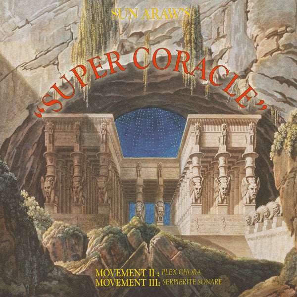 Tarzana Sun Araw – Aqua X: Super Coracle / Tarzana Split (LP, Keroxen, 2023) Back Cover