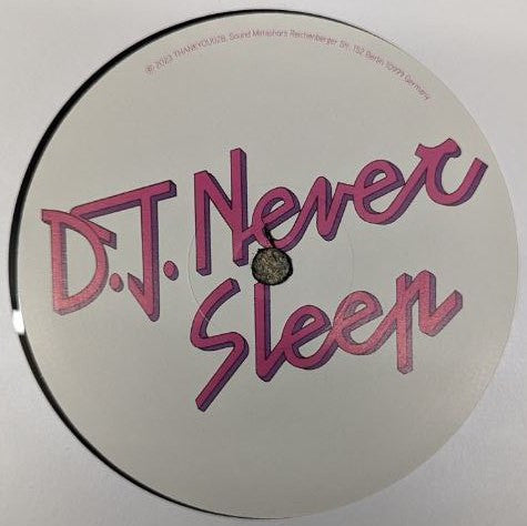 D.J. Never Sleep Patricia Grillo – Teorema (12", THANK YOU, 2023) Image 4
