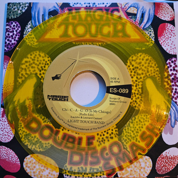 Light Touch Band – Chi - C - A - G - O (Is My Chicago) (7", Translucent Yellow, Magic Touch Records, 2023) Image 3