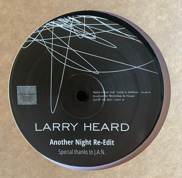 Larry Heard – Another Night (Re-Edit) (12", Alleviated Records, 2023) Front Cover