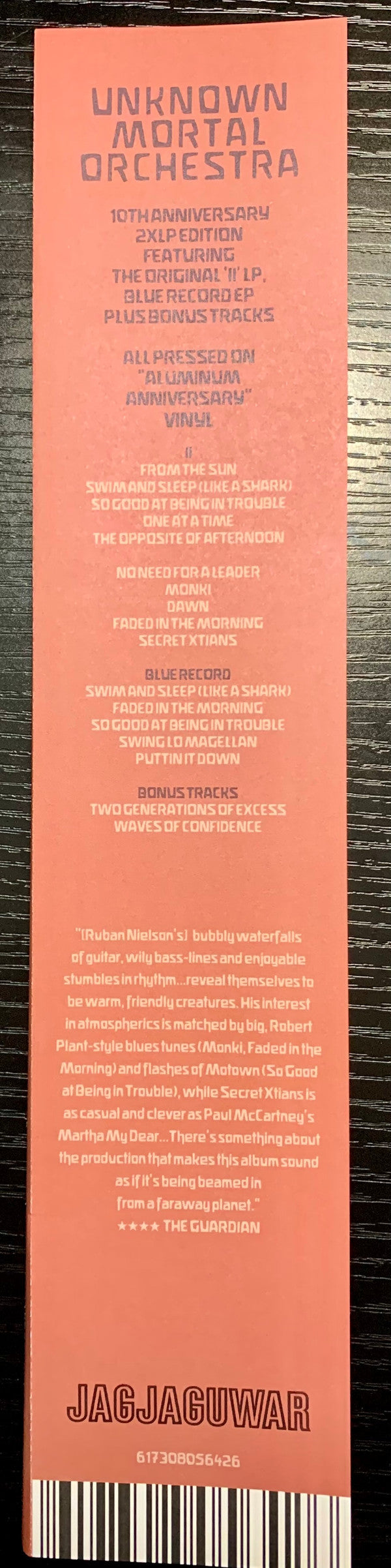 Unknown Mortal Orchestra – II (10th Anniversary Edition) (LP+12", Bonus Tracks, Jagjaguwar, 2023) Image 5