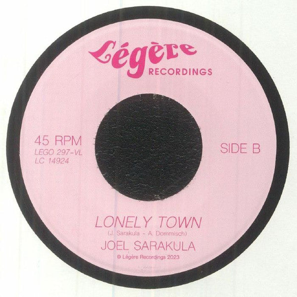 Joel Sarakula – Pacifico Waves (7", Légère Recordings, 2023) Back Cover