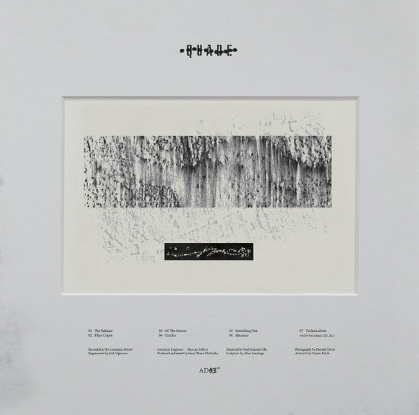 Quade – Nacre (LP, AD 93, 2023) Back Cover