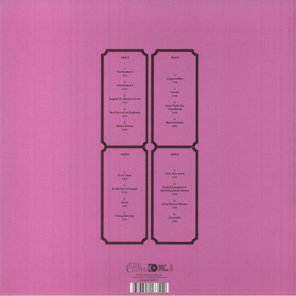 Khruangbin – Live At Sydney Opera House (2xLP, Dead Oceans, 2023) Back Cover