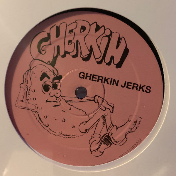 Gherkin Jerks – Psychotic Fantasy (12", Alleviated Records, 2023) Back Cover