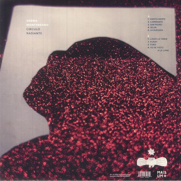 Soema Montenegro – Circulo Radiante (LP, Mais Um Discos, 2023) Back Cover