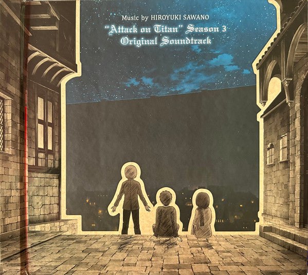 Hiroyuki Sawano – "Attack On Titan" Season 3 OST (Deluxe Edition) (4xLP, Black and White Splatter, Pony Canyon, 2022) Image 3