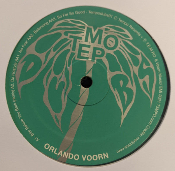 Orlando Voorn – Bite Before You Bark Remix (12", Clear, Tempo Records, 2023) Front Cover