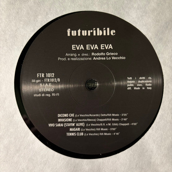 Eva Eva Eva : Eva Eva Eva (Love Me Please Forever) (LP, Album, RE)