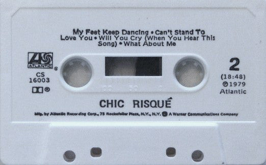 Chic – Risqué (Cassette, Atlantic, 1979) Image 3