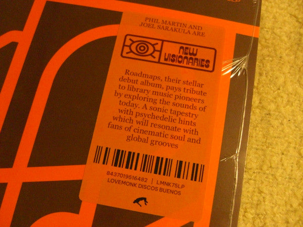 New Visionaries – Roadmaps (LP, Lovemonk, 2024) Image 3