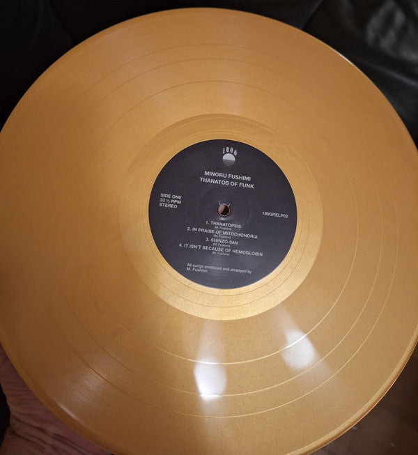 Minoru Fushimi – Thanatos Of Funk (LP, 180g, Gold, 180g, 2024) Image 4
