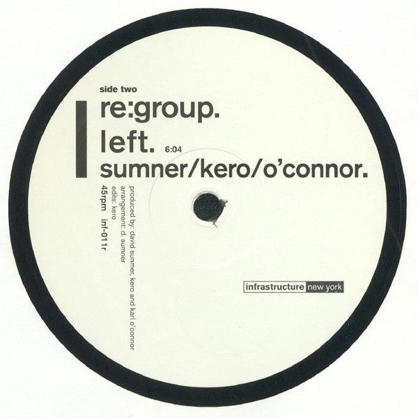 Regis / Re:Group : Asbestos (Remix) / Left (12", RP)