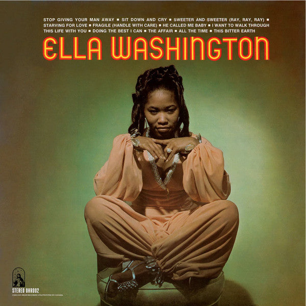 Ella Washington – Ella Washington (LP, On High Records, 2023) Front Cover