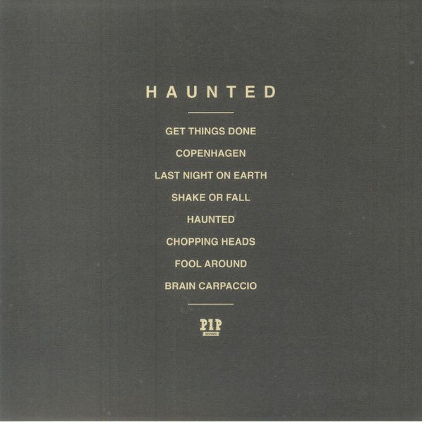 Mega Wega – Haunted (LP, PIP Den Haag, 2023) Back Cover