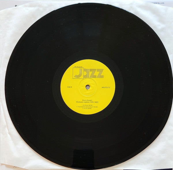 Bruno Spoerri – Musiques Légères (1976-1982) (LP, We Release Jazz, 2023) Image 4