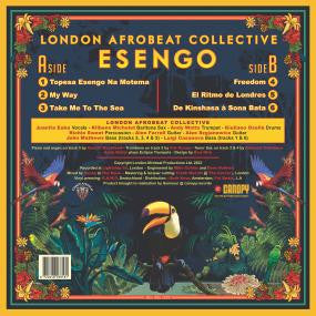London Afrobeat Collective – Esengo (LP, Canopy Records, 2024) Back Cover