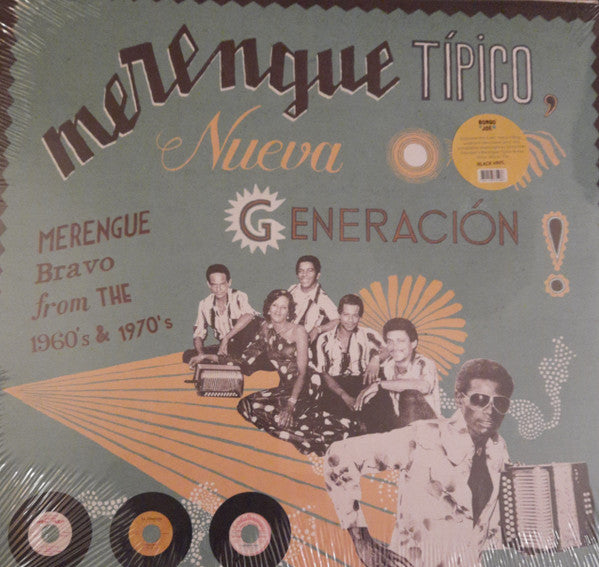 Various – Merengue Tipico, Nueva Generación! (LP, Les Disques Bongo Joe, 2024) Front Cover