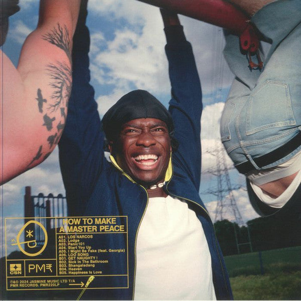 Master Peace – How To Make A Master Peace (LP, Yellow Translucent, PMR Records, 2024) Back Cover