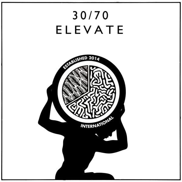 30/70 – Elevate (12", Rhythm Section International, 2017) Front Cover