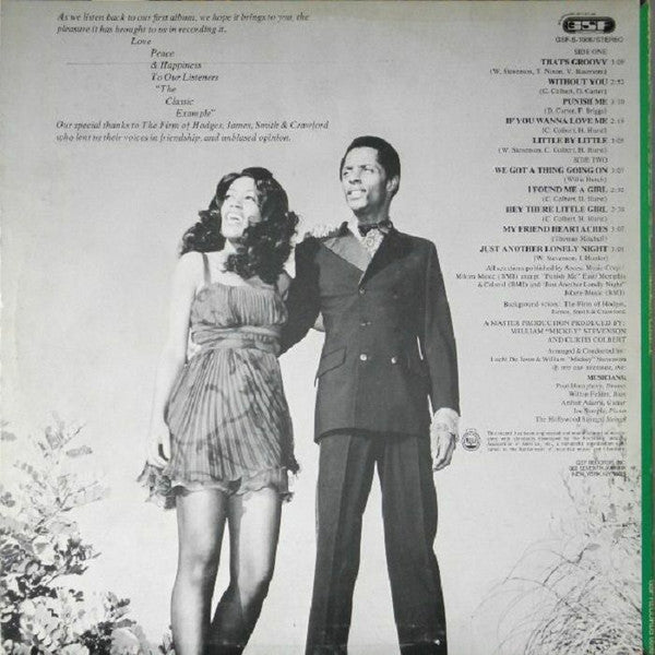 The Classic Example – The Classic Example (LP, On High Records, 2024) Back Cover