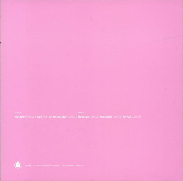 Crushed – Extra Life (12", Poisonbloom, Ghostly International, 2024) Back Cover