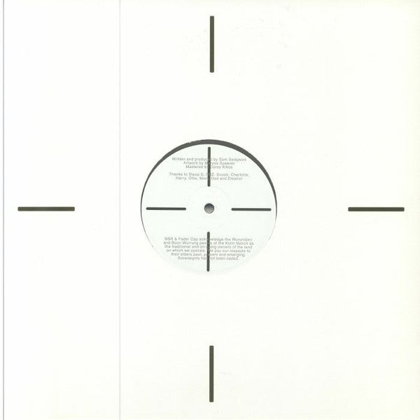 Fader Cap – Blue Pool (12", Butter Sessions, 2024) Back Cover