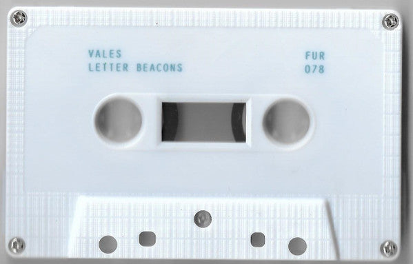 Vales – Letter Beacons (Cassette, Further Records, 2013) Back Cover