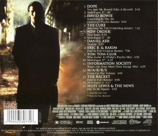 Various : American Psycho (Music From The Controversial Motion Picture) (CD, Comp)