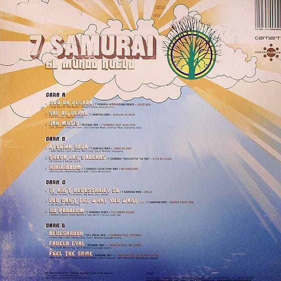 7 Samurai - El Mundo Nuevo (2xLP) Poets Club Records Vinyl