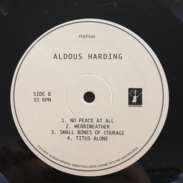 Aldous Harding – Aldous Harding (LP, Flying Nun Records, 2016) Image 4