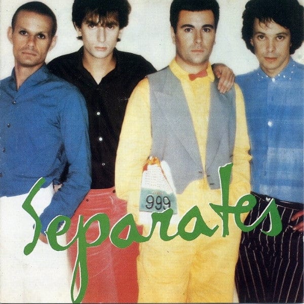 999 – Separates (CD, Captain Oi!, 2000) Front Cover