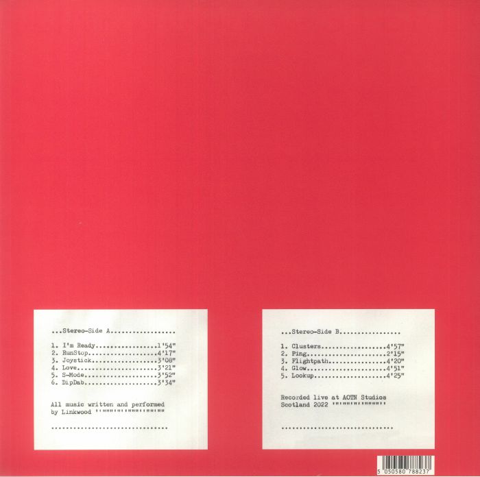 Linkwood – Stereo (LP, Athens Of The North, 2022) Back Cover