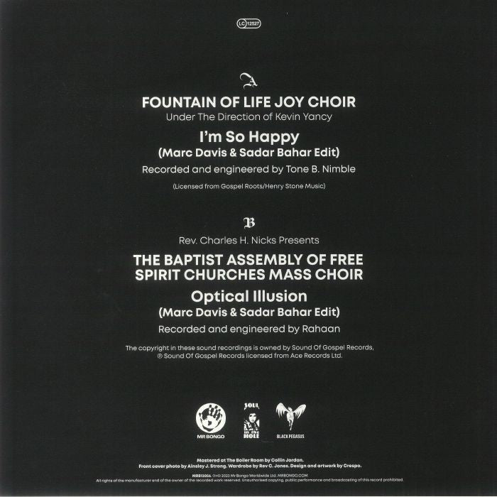 Sadar Bahar And Marc Davis - Disco Gospel (12")