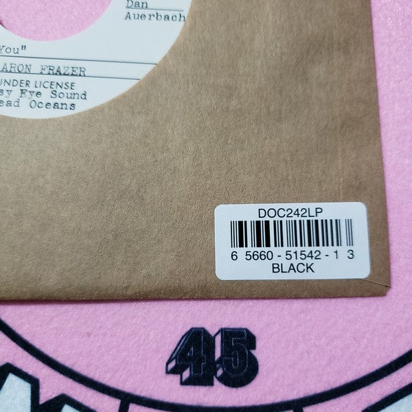 Aaron Frazer – Over You / Have Mercy (7", Colemine Records, 2021) Image 3