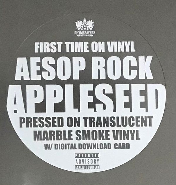 Aesop Rock – Appleseed (12", Translucent Marble Smoke, Rhymesayers Entertainment, 2021) Image 5