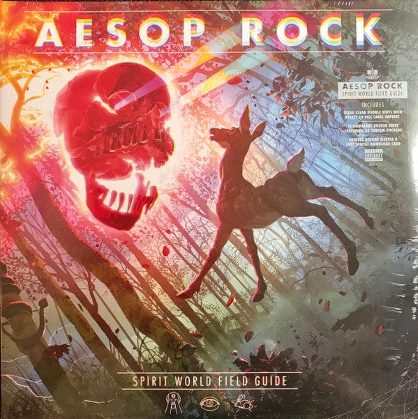 Aesop Rock Spirit World Field Guide 2xLP Clear Further Records