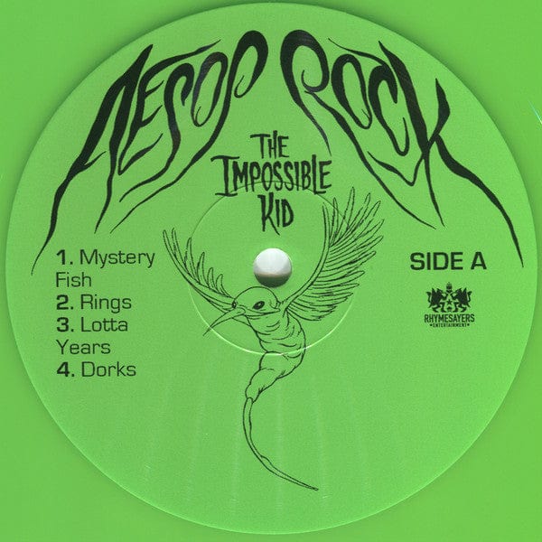Aesop Rock – The Impossible Kid (LP+LP, Green+Pink, Rhymesayers Entertainment, 2016) Image 5