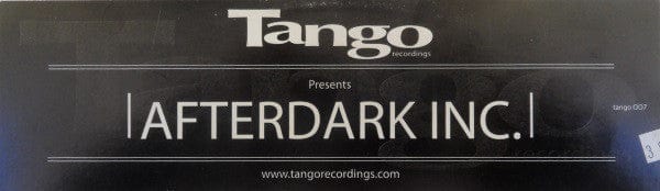 Afterdark Inc. – Boom / Keep On Dancing (12", Tango Recordings, 2001) Image 4