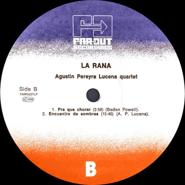 Agustin Pereyra Lucena Quartet - La Rana (LP) Far Out Recordings Vinyl 5065007965009
