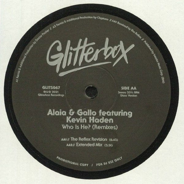 Alaia & Gallo Featuring Kevin Haden - Who Is He? (Remixes) (12", Promo) on Further Records at Further Records