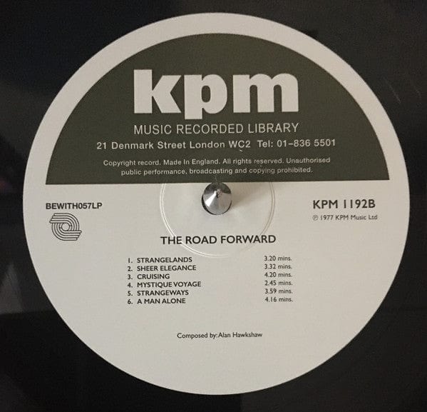 Alan Hawkshaw - The Road Forward (LP) Be With Records Vinyl 4251648411925