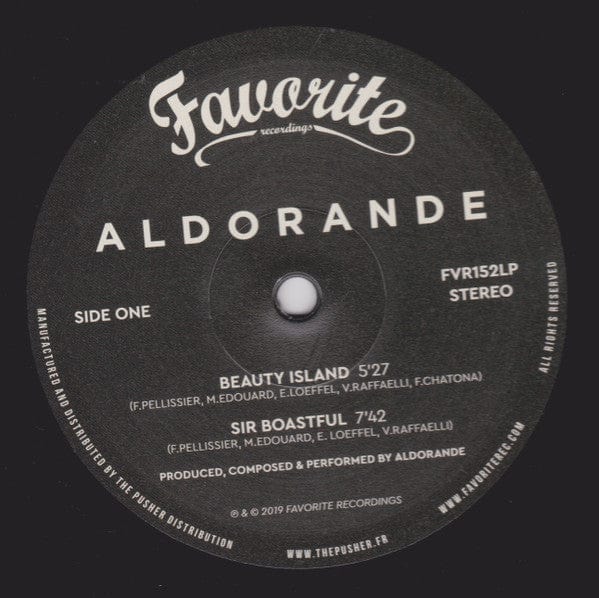 Aldorande – Aldorande (2xLP, Favorite Recordings, 2019) Image 5