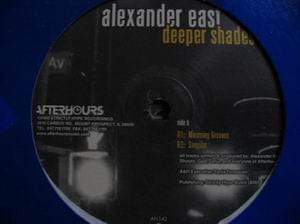 Alexander East – Deeper Shades (2x12", Afterhours, 2000) Front Cover